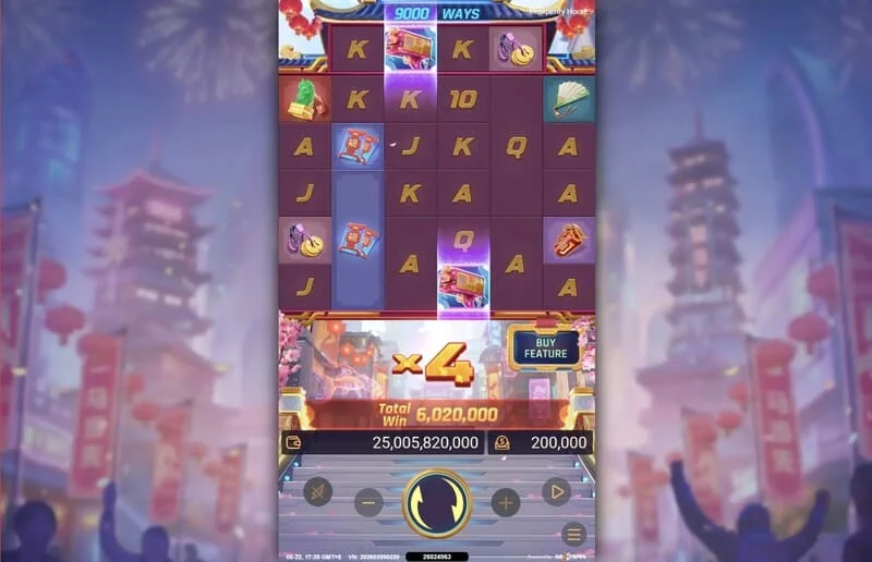 Prosperity Horse - Coeficiente y pago final en Cyber-Luxe Free Spins